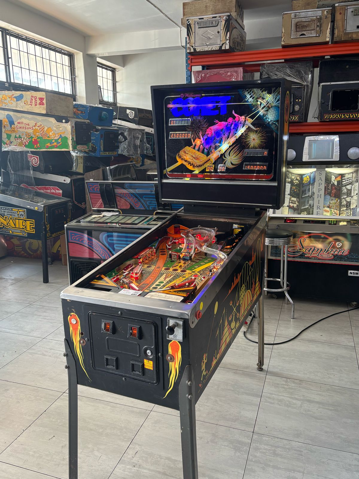 Comet Pinball Machine for Sale Comet Pinball Machine for Sale