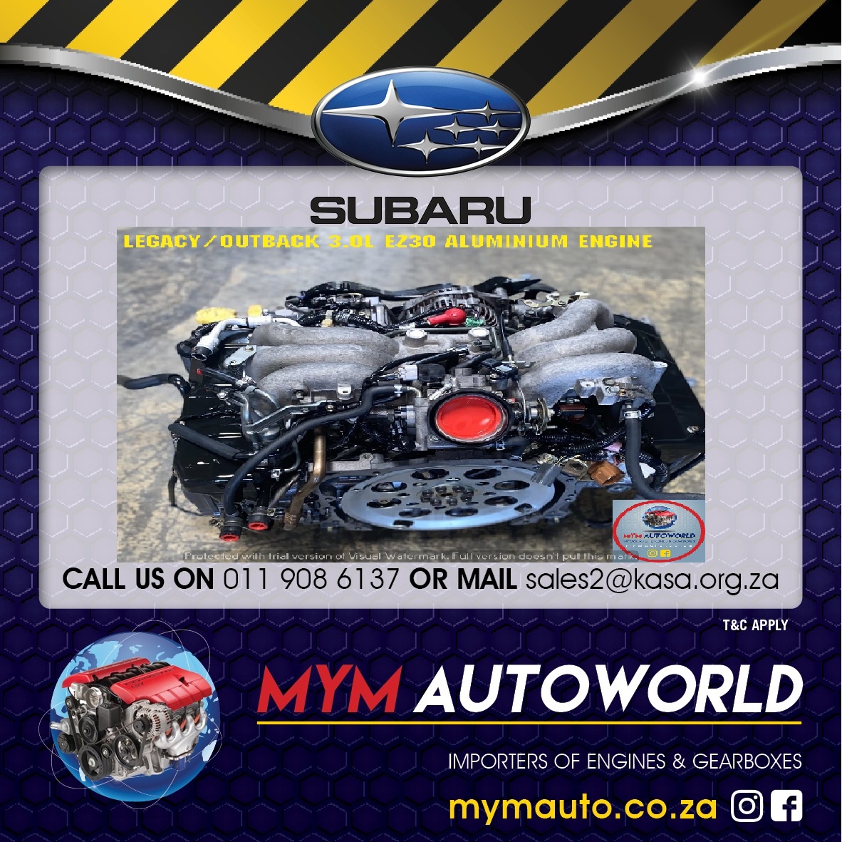 SUBARU 3.0 EZ30 ALUMINIUM INTAKE ENGINE - Private Seller SUBARU 3.0 EZ30 ALUMINIUM INTAKE ENGINE - Private Seller