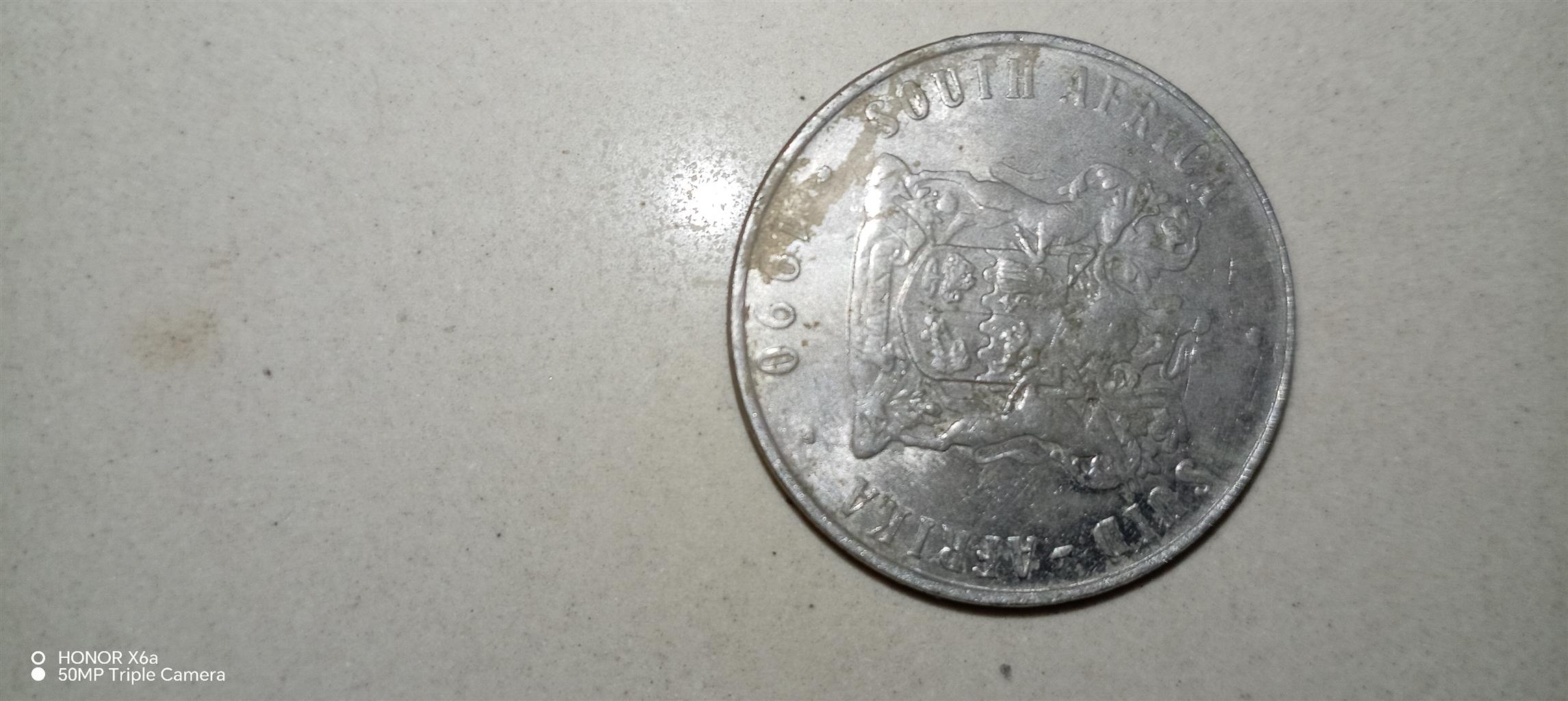 1990 50c coin