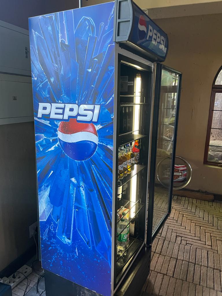 used pepsi fridge