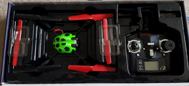 Radio controlled quadcopter (almost a drone) - i-Copter