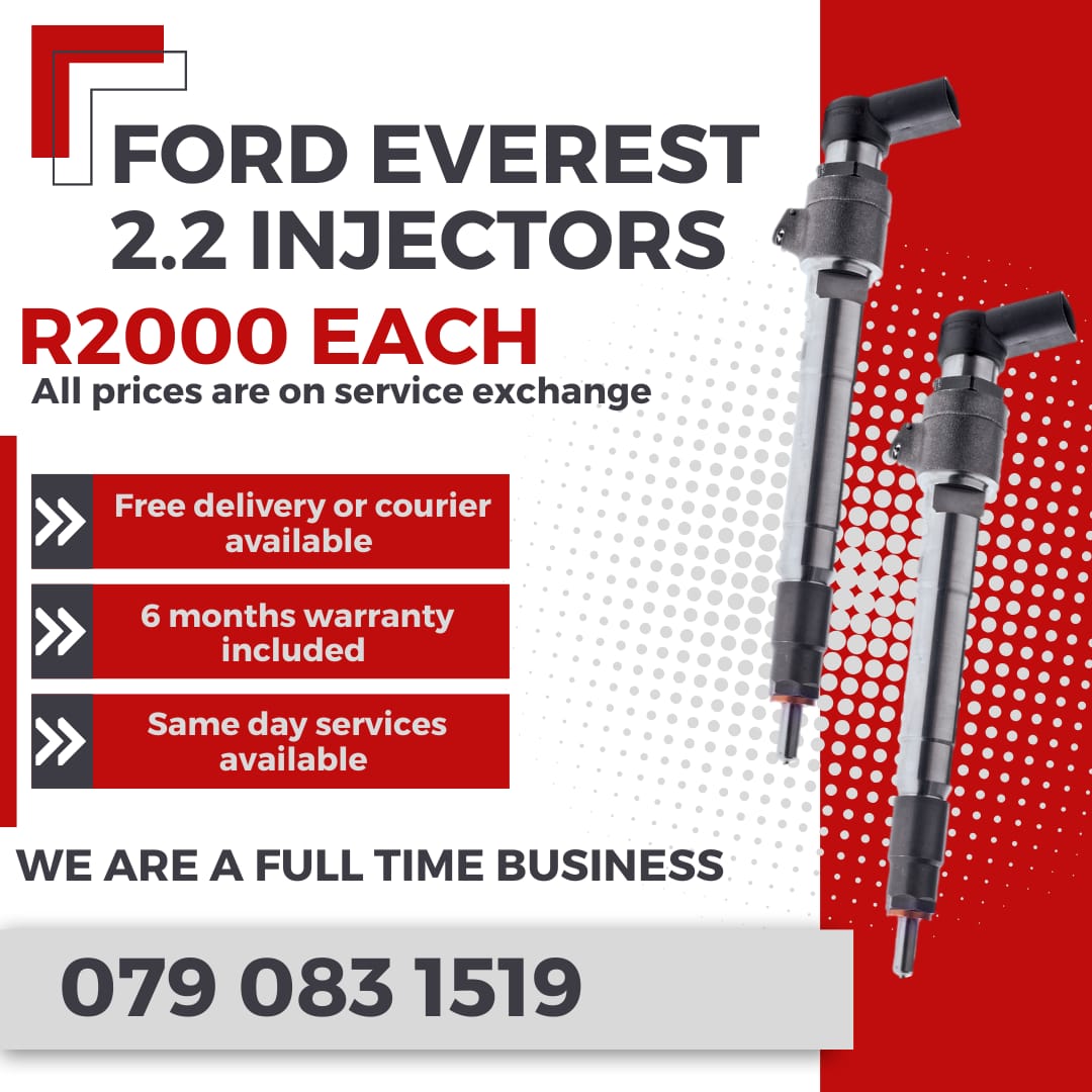 FORD EVEREST 2.2 INJECTORS FOR SALE WITH WARRANTY - Private Seller FORD EVEREST 2.2 INJECTORS FOR SALE WITH WARRANTY - Private Seller