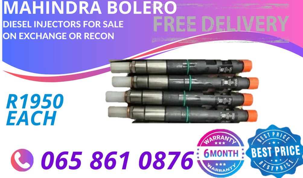 BOLERO DIESEL INJECTORS FOR SALE OR RECON - Private Seller BOLERO DIESEL INJECTORS FOR SALE OR RECON - Private Seller