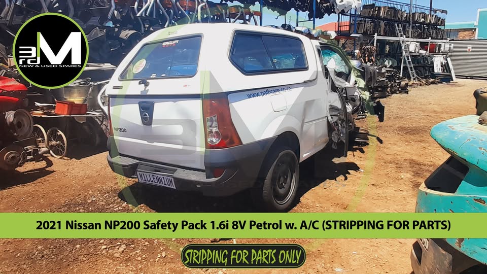 2021 NISSAN NP200 SAFETY PACK 1.6i 8V PETROL w. A/C (STRIPPING FOR PARTS)