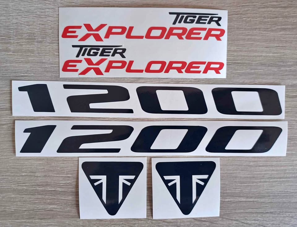 2012 Triumph Explorer 1200 decals stickers sets - Private Seller 2012 Triumph Explorer 1200 decals stickers sets - Private Seller