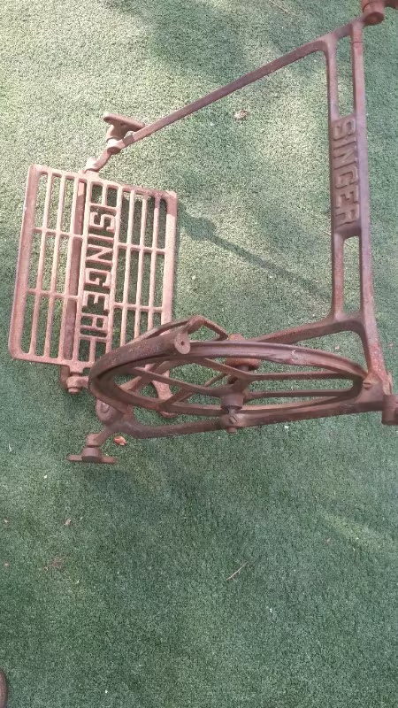 Antique Singer Treadle Machine Frame