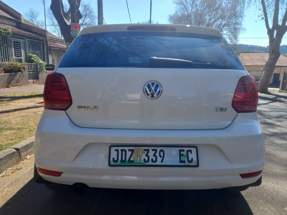2018 VW Polo 6 Tsi  1.6 Petrol, AUTOMATIC DSG, WHITE, 80000kms