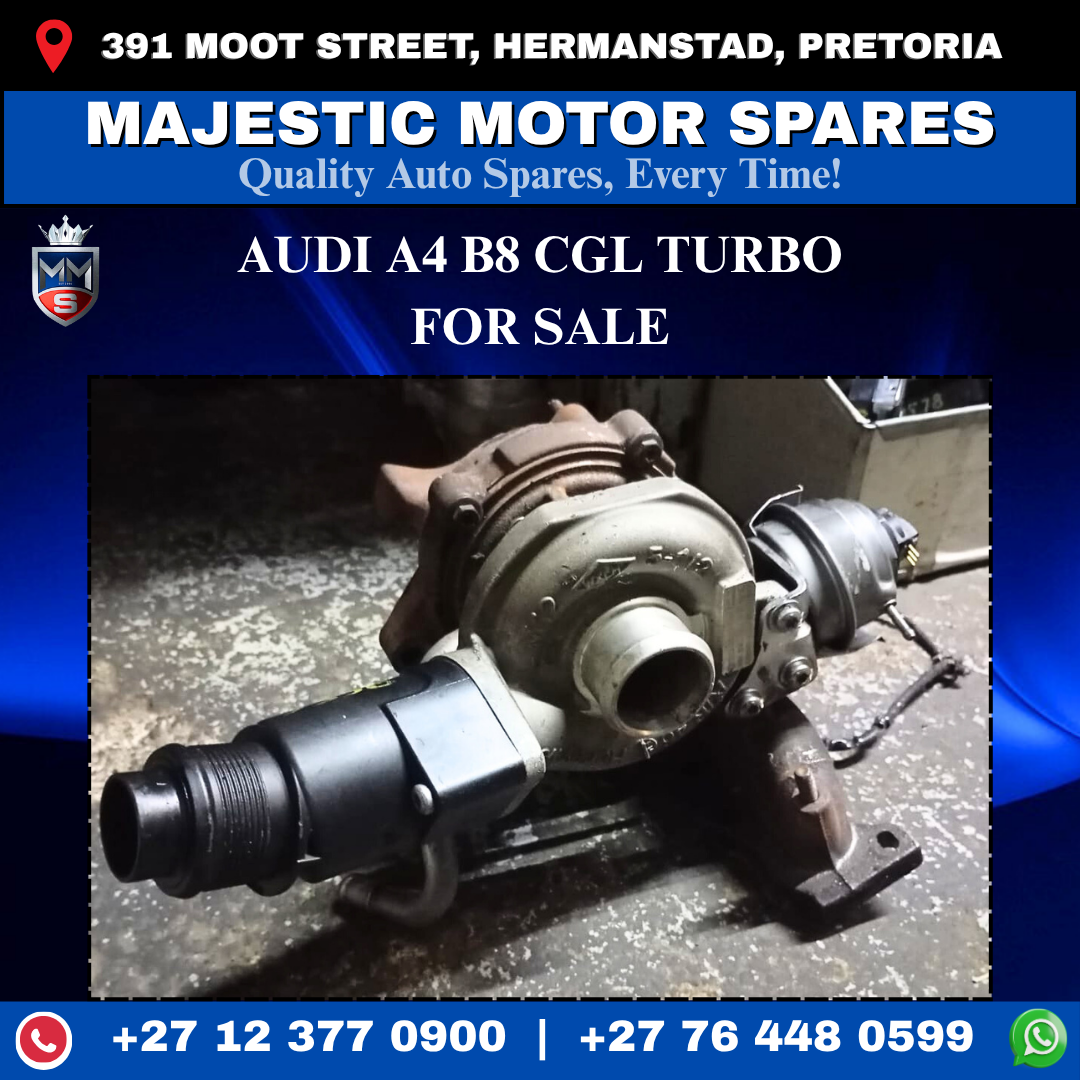 Audi A4 B8 CGL Turbocharger (Turbo) – Used for Sale - Private Seller