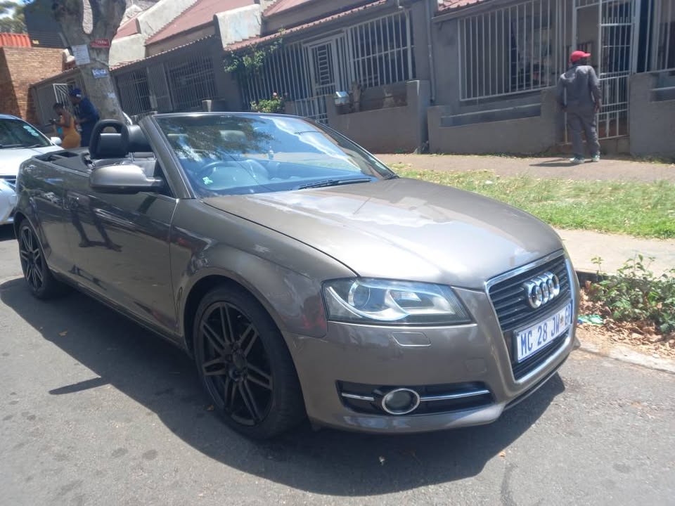 2012 Audi A3 1.8T Coupe Convertible Automatic Transmission Grey Color Petrol Mileage 192000km