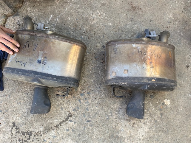 Jaguar Sport Rear Exhaust box Silencer. - Private Seller Jaguar Sport Rear Exhaust box Silencer. - Private Seller