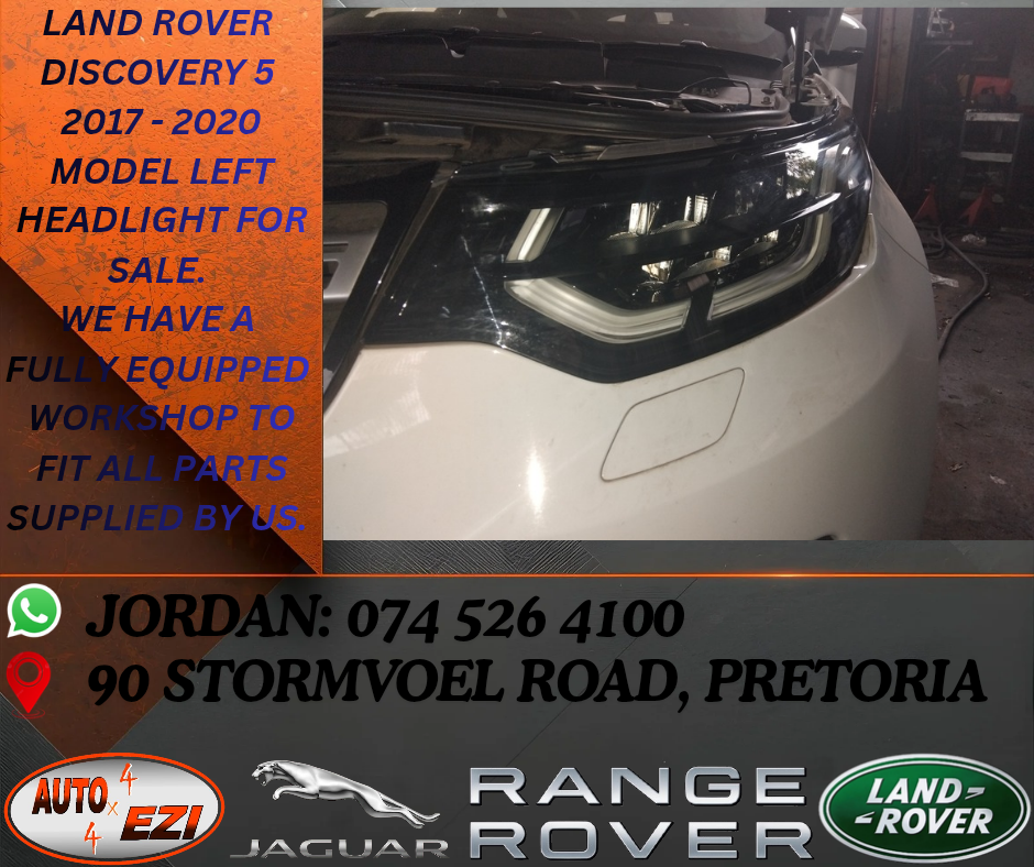 Land Rover Discovery 5 2017-2020 Model Left Headlight - Private Seller Land Rover Discovery 5 2017-2020 Model Left Headlight - Private Seller
