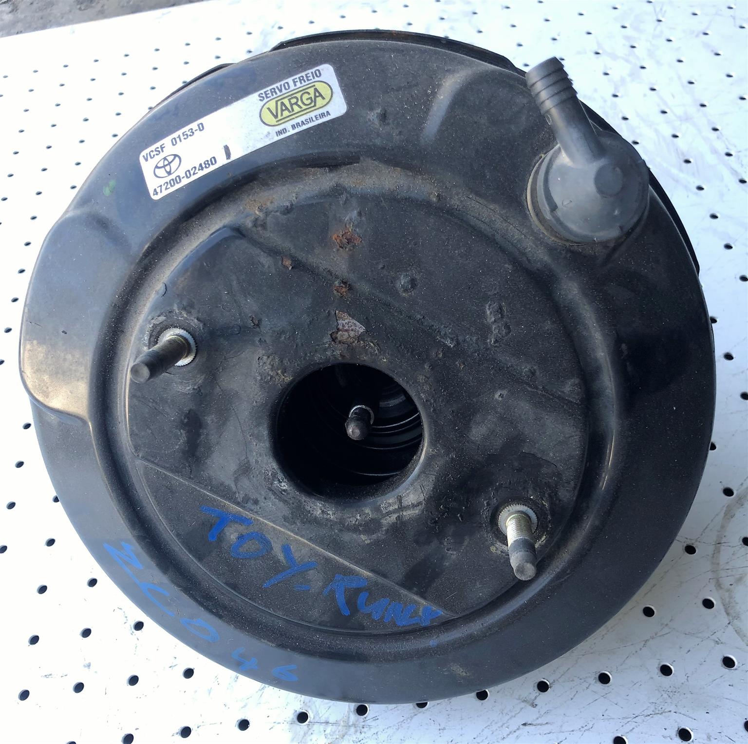 TOYOTA RUNX BRAKE BOOSTER (ZCCT) - Private Seller TOYOTA RUNX BRAKE BOOSTER (ZCCT) - Private Seller