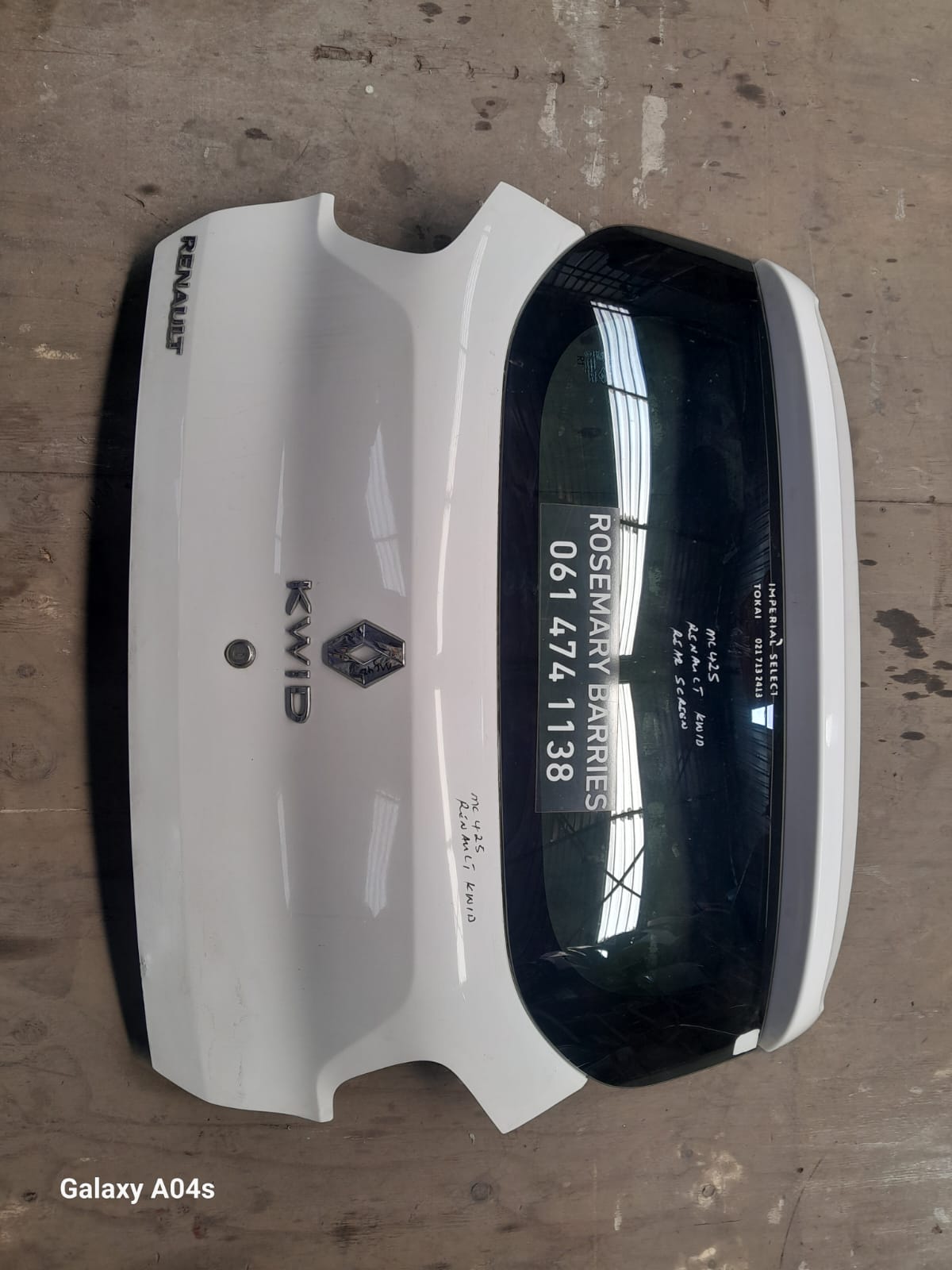 RENAULT KWID REAR TAILGATE 2016 FOR SALE - Private Seller