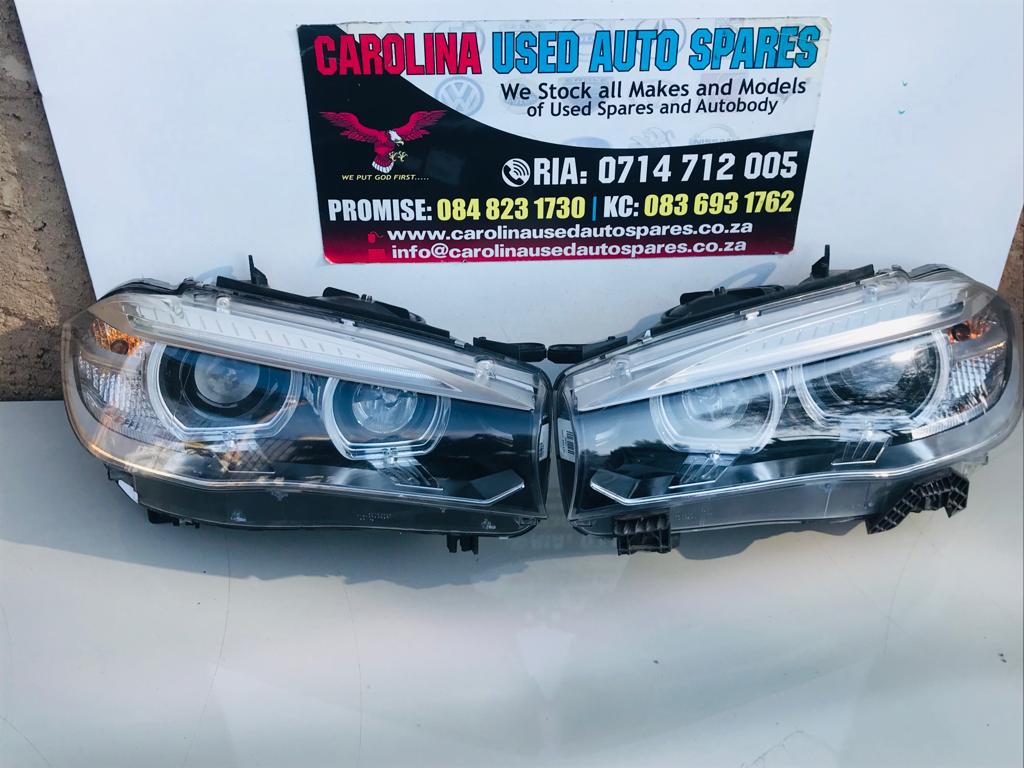 BMW F15 F16 X5 X6 left and right BI-xenon headlights - Private Seller BMW F15 F16 X5 X6 left and right BI-xenon headlights - Private Seller
