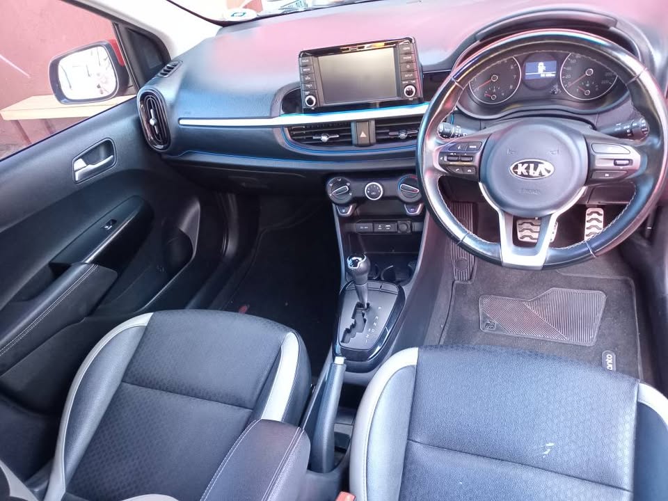 2019 Kia picanto 1.2 smart Automatic, Red color Reverse camera and reverse sensor Petrol 660