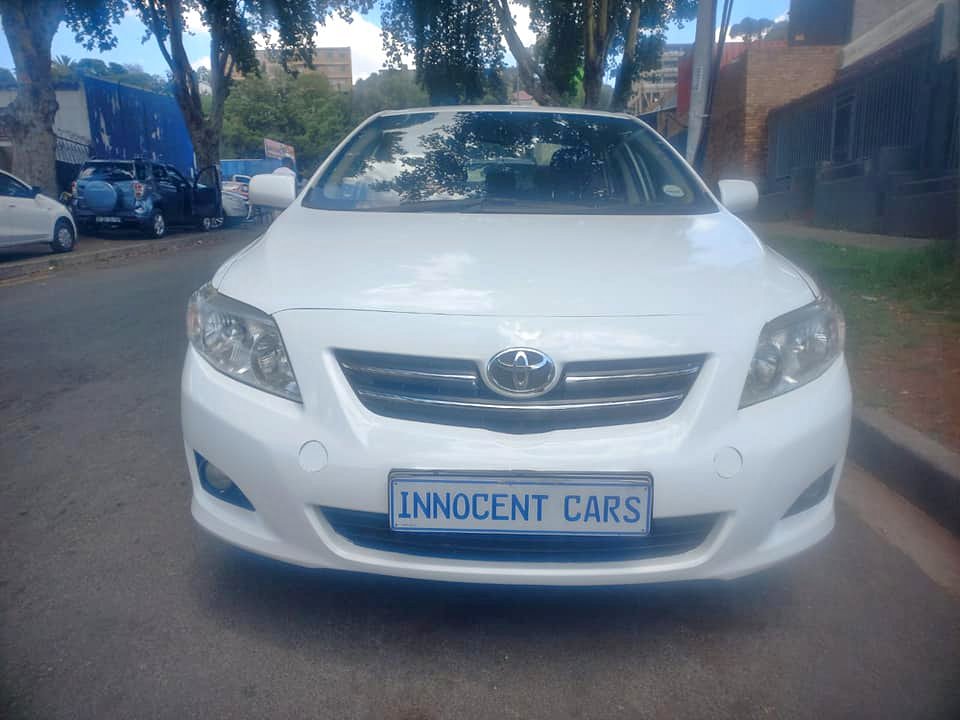 2009 TOYOTA COROLLA PROFESSIONAL 1.6 PETROL, KEYLESS, MANUAL, WHITE COLOR