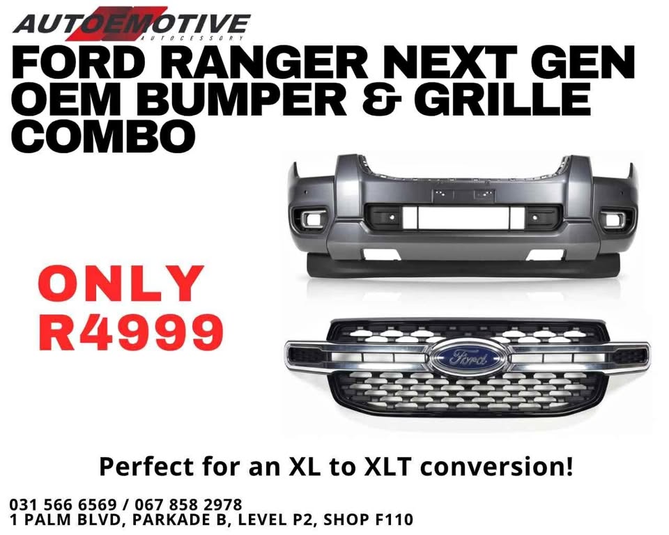 Ford Ranger OEM Bumper and Grille Combo - Private Seller Ford Ranger OEM Bumper and Grille Combo - Private Seller