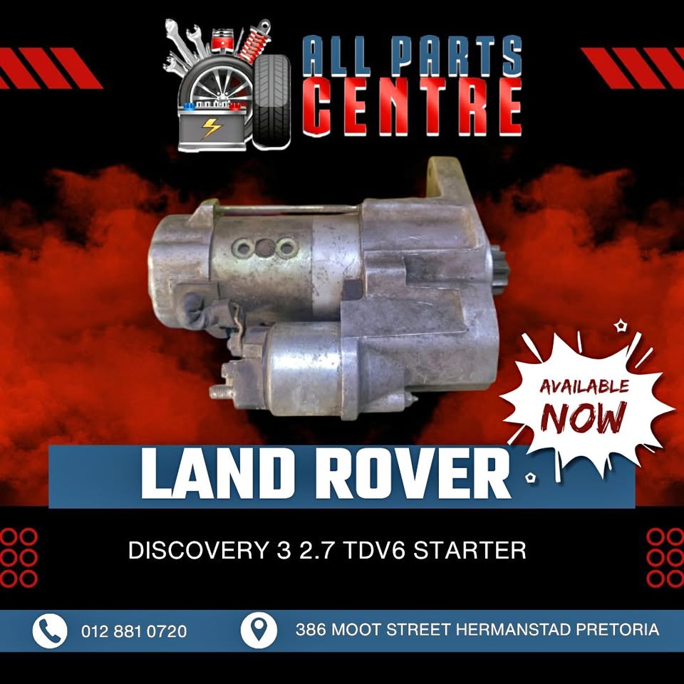 Land Rover Discovery 3 2.7 TDV6 Starter - Private Seller Land Rover Discovery 3 2.7 TDV6 Starter - Private Seller