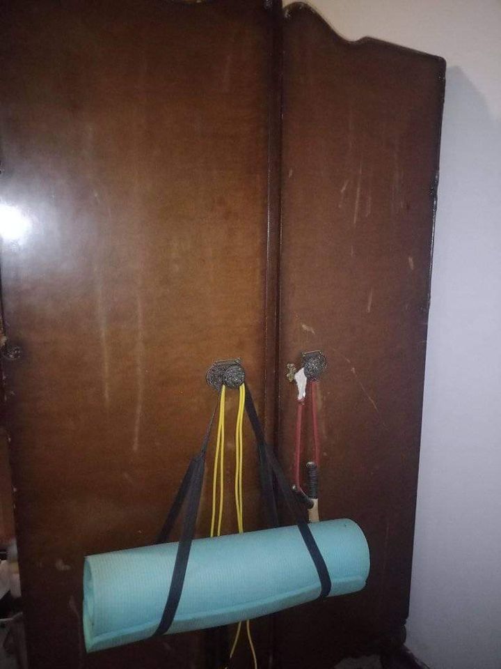 Antique 3 door and 2 door wardrobe