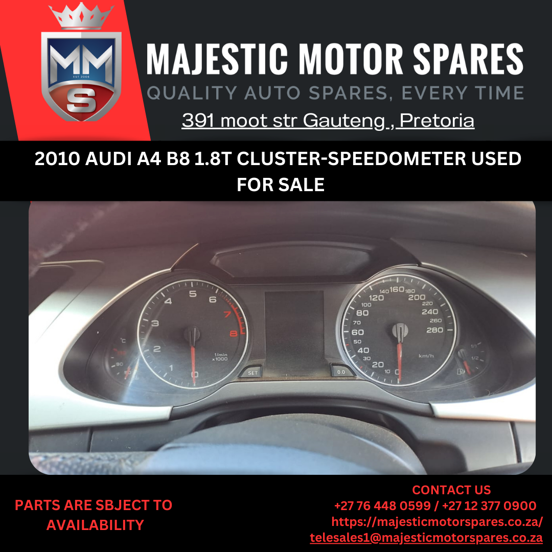 2010 Audi A4 B8 1.8T Cluster-speedometer - Private Seller 2010 Audi A4 B8 1.8T Cluster-speedometer - Private Seller