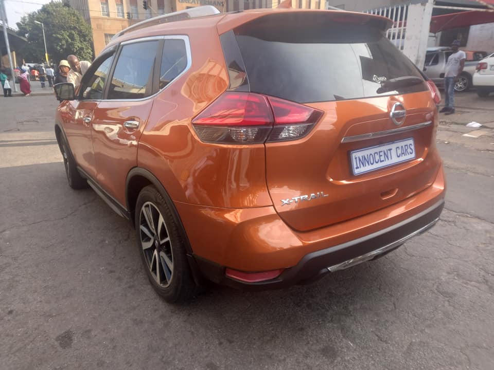 2018 NISSAN X-TRAIL 1.6 PETROL ENGINE, SUV, AUTOMATIC, ORANGE COLOUR, MILEAGE 107000KM