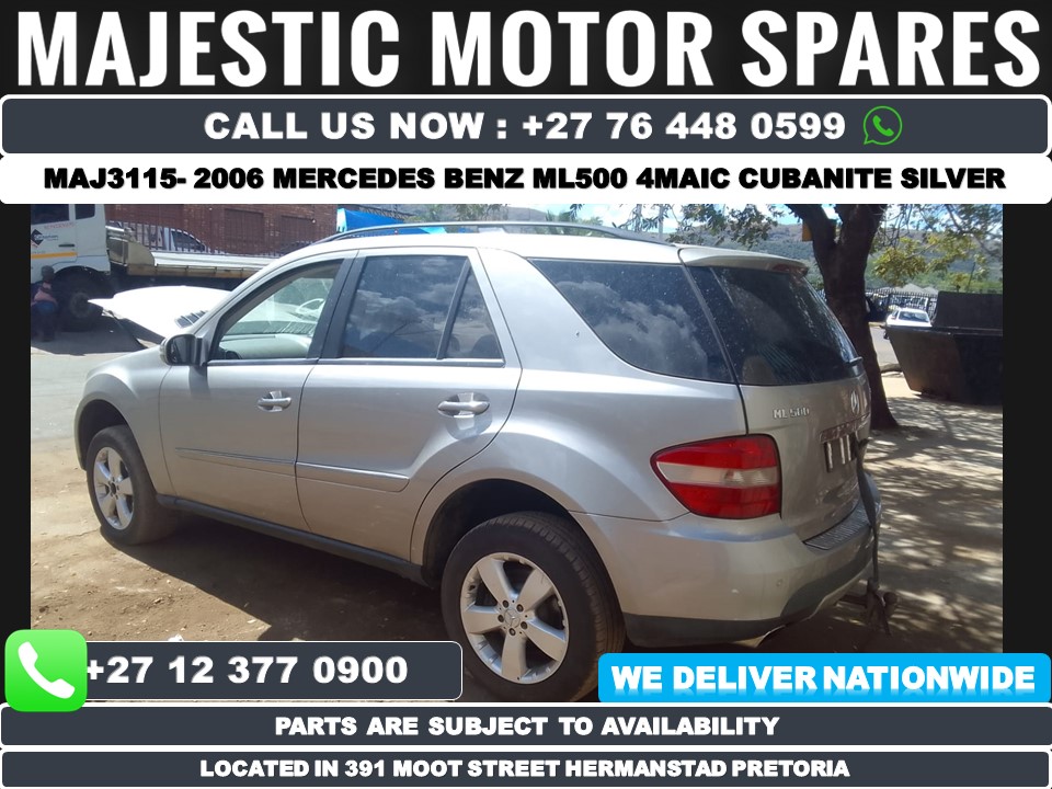2006 Mercedes Benz ML500 stripping for spares - Cubanite silver - Private Seller 2006 Mercedes Benz ML500 stripping for spares - Cubanite silver - Private Seller