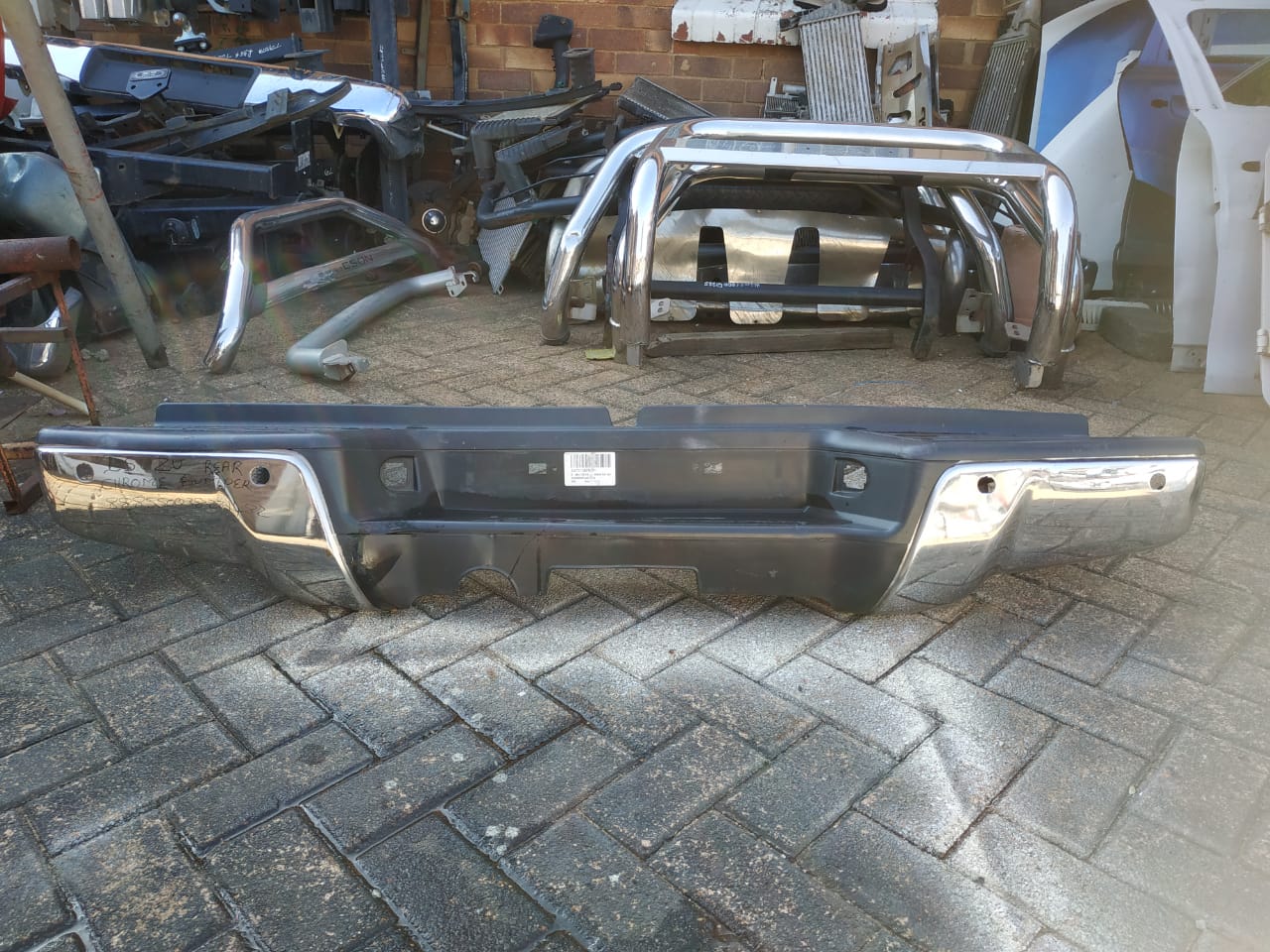 Isuzu D-Max rear / back chrome bumper for sale - Private Seller