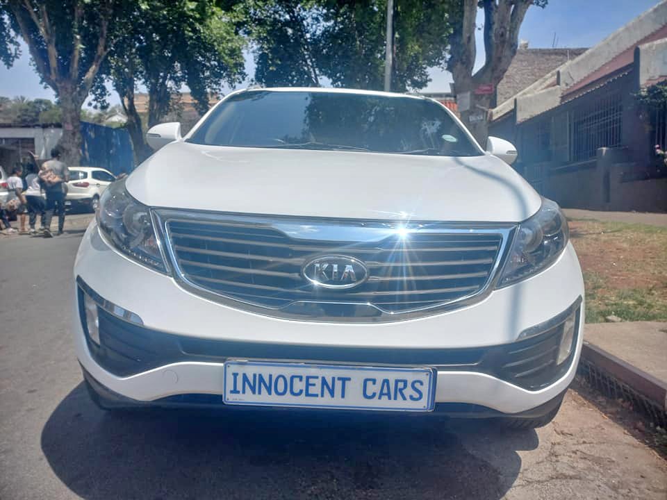 2011 KIA SPORTAGE 2.0 PETROL, AUTOMATIC, WHITE COLOR, MILEAGE 86000KMS SPARE KEY, SB