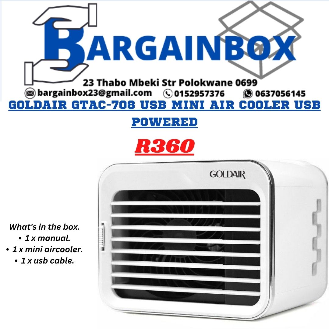 Goldair air hot sale cooler manual