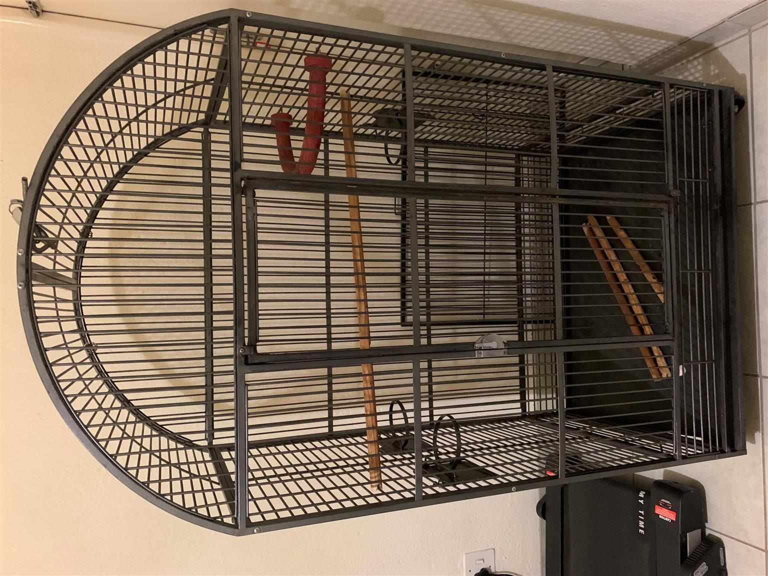 parrot large cage