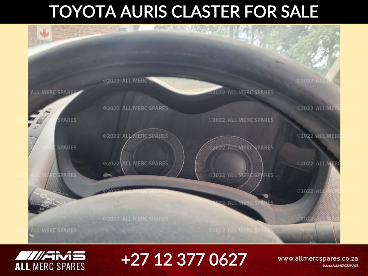 Used Toyota Auris Cluster for Sale - Private Seller Used Toyota Auris Cluster for Sale - Private Seller