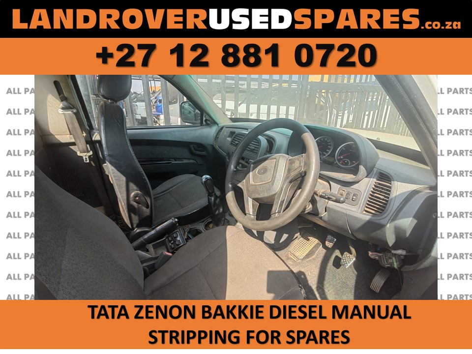 Tata Zenon Bakkie 2011 diesel manual stripping for used parts and used spares