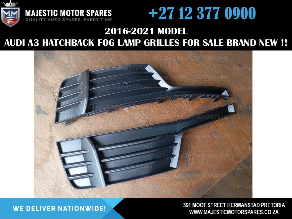 Audi A3 Hatchback Fog Lamp Grilles (2016-2021 Model) - New for Sale - Private Seller Audi A3 Hatchback Fog Lamp Grilles (2016-2021 Model) - New for Sale - Private Seller