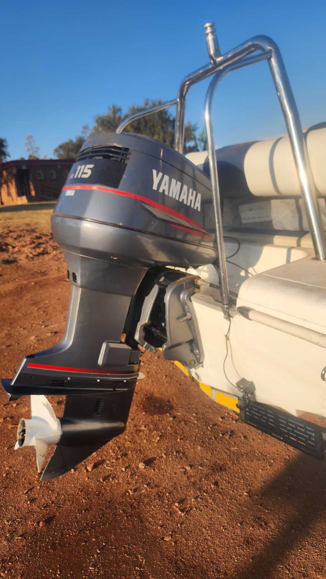 17ft rascala center console with 115 v4 yamaha