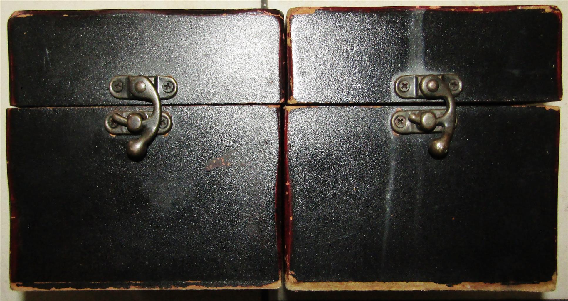 Wooden Chest 12cm x 12cm x 12cm - 2 pieces