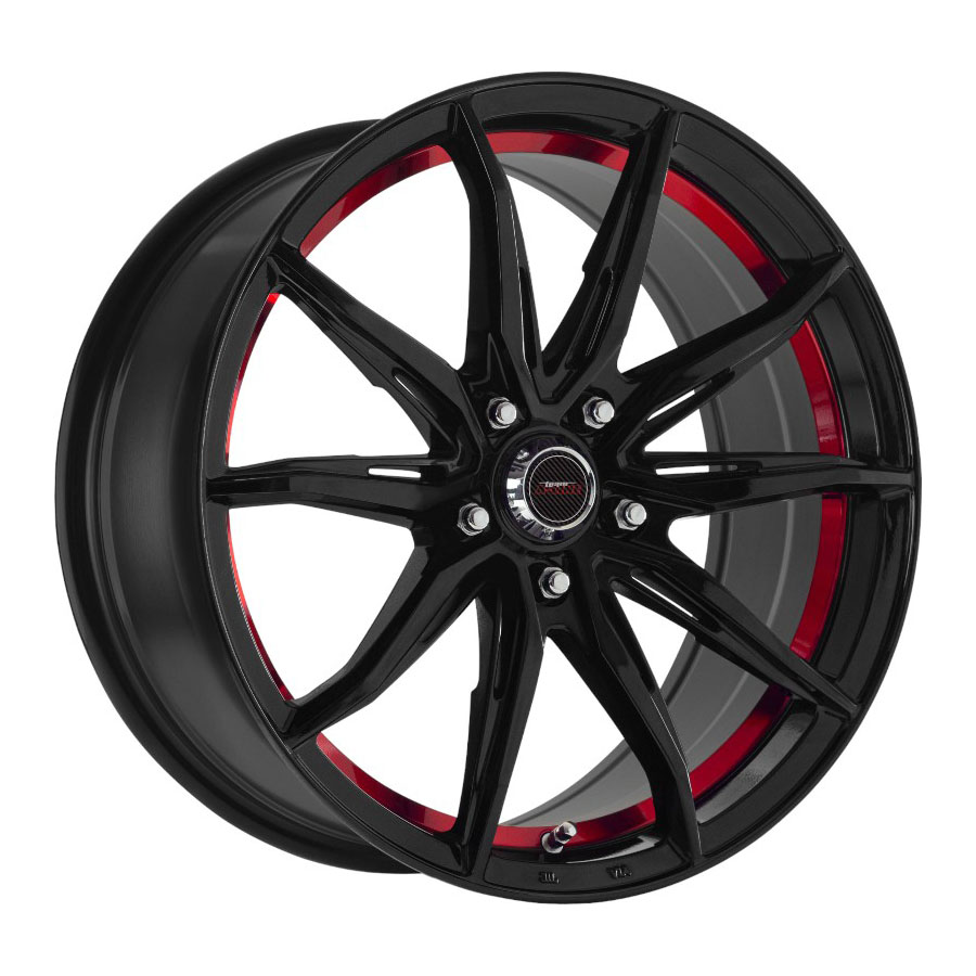 15″ A-Line VF1 4/100 Gloss Black with Red Undercut Alloy Wheels 15″ A-Line VF1 4/100 Gloss Black with Red Undercut Alloy Wheels