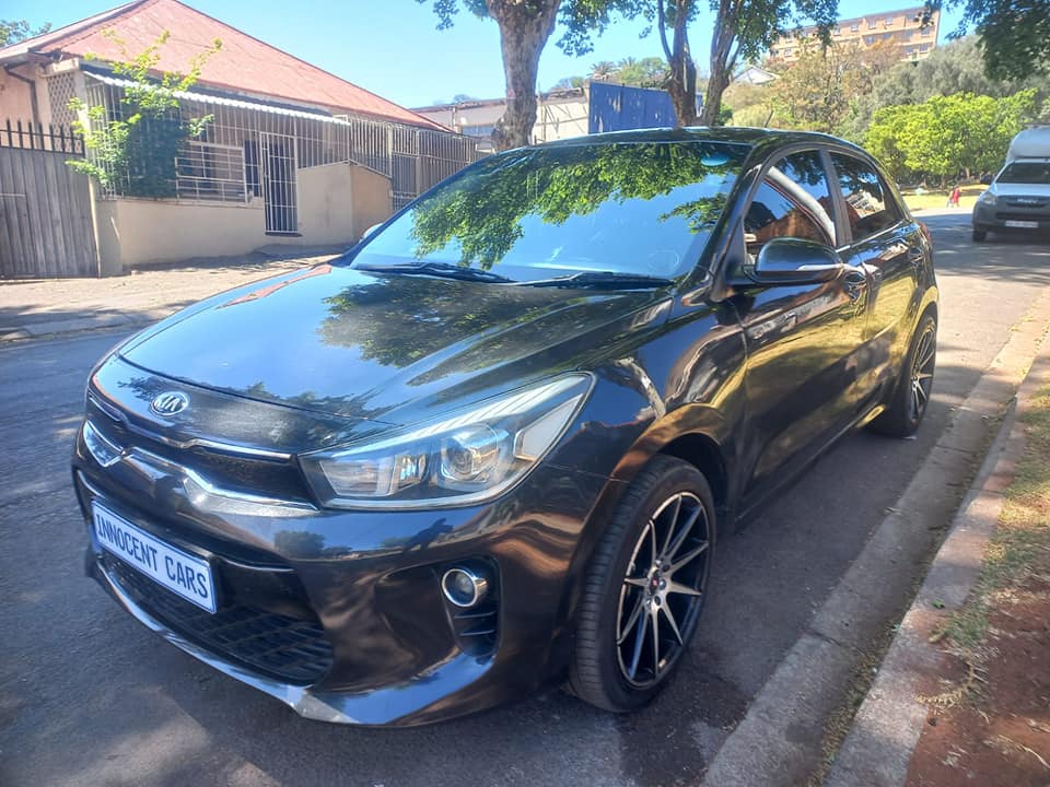 2019 KIA RIO TEC HATCHBACK 1.4 PETROL, MANUAL, GREY COLOR, MILEAGE 75000KMS