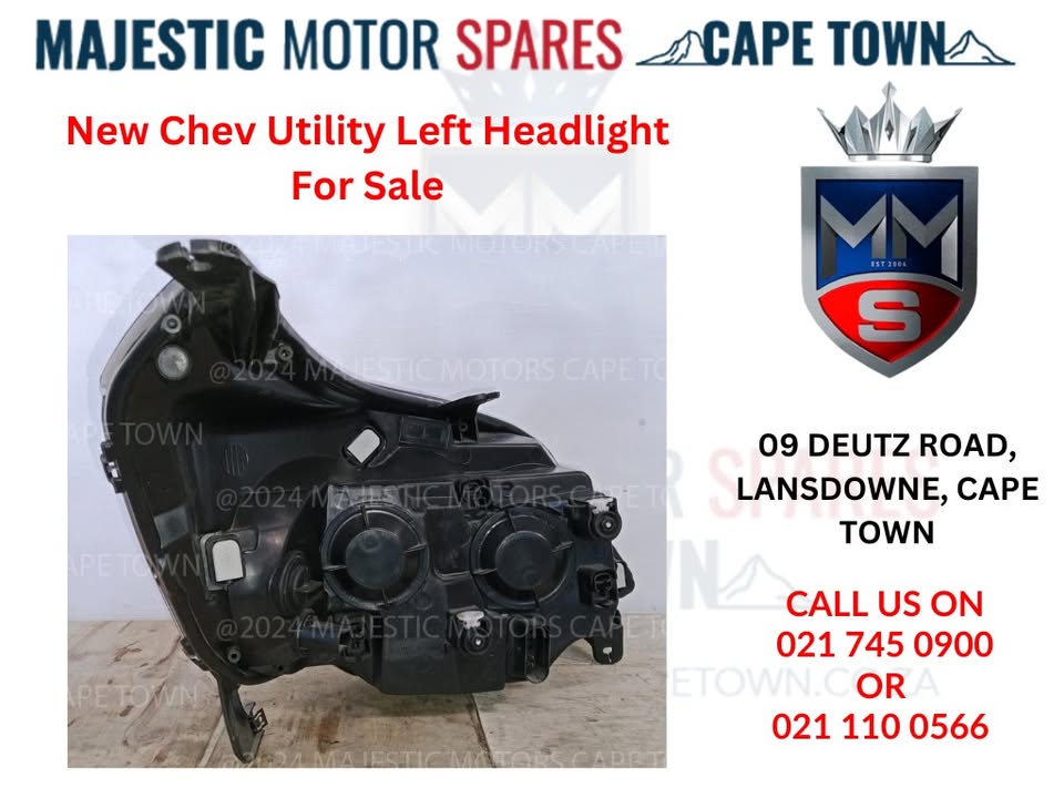 New Chev Utility Left Headlight For Sale - Private Seller