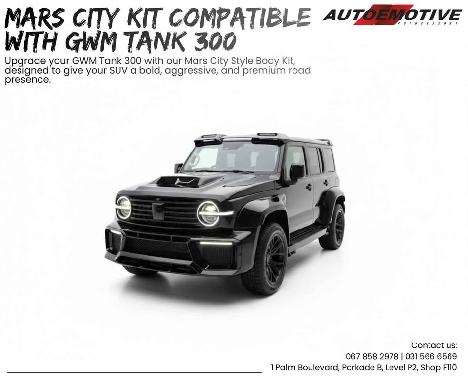 MARS CITY COMPATIBLE WITH GWM TANK 300 - Private Seller MARS CITY COMPATIBLE WITH GWM TANK 300 - Private Seller