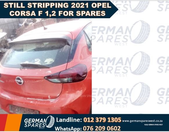 WE STILL STRIPPING A 2021 OPEL CORSA F 1.2 FOR USED SPARES - Private Seller WE STILL STRIPPING A 2021 OPEL CORSA F 1.2 FOR USED SPARES - Private Seller