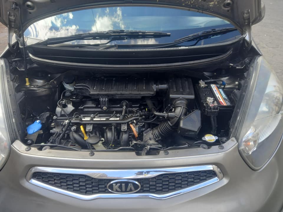 2012 KIA PICANTO 1.2 PETROL MANUAL TRANSMISSION, GREY COLOUR