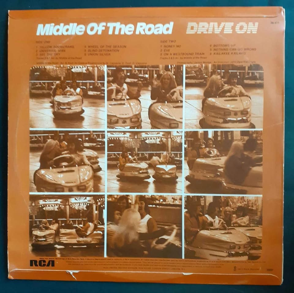 Middle of The Road - Drive On LP Record
