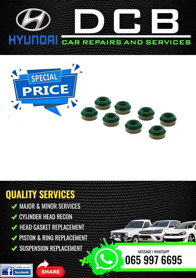 Hyundai i10 (G4LA) – Valve stem seals Hyundai i10 (G4LA) – Valve stem seals