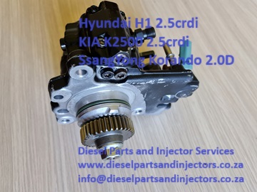 Refurbishing of Diesel common rail pumps.