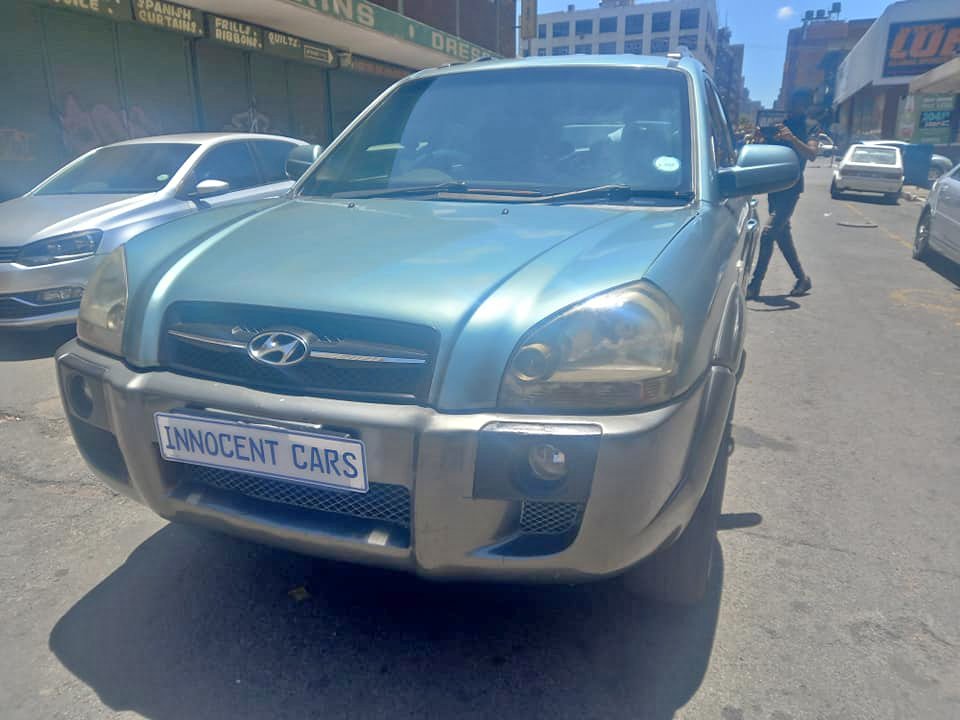 2007 HYUNDAI TUCSON, 2.0 PETROL, MANUAL TRANSMISSION, BLUE COLOUR