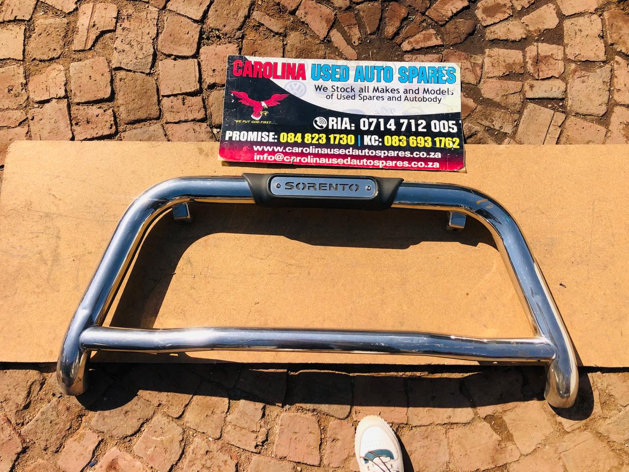 Kia Sorento chrome nudge bar (replacement) - Private Seller Kia Sorento chrome nudge bar (replacement) - Private Seller