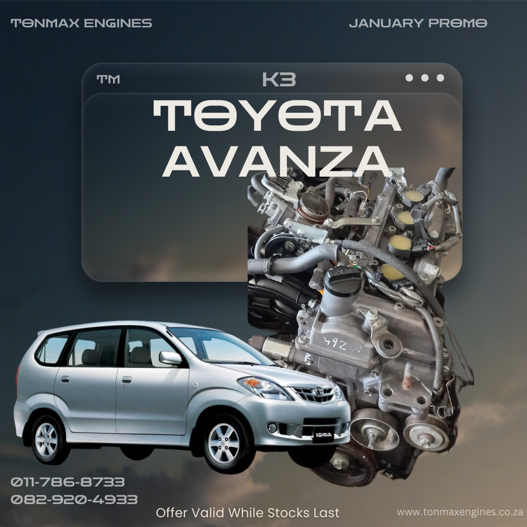 Toyota Avanza K3 Engines for Sale - Private Seller Toyota Avanza K3 Engines for Sale - Private Seller