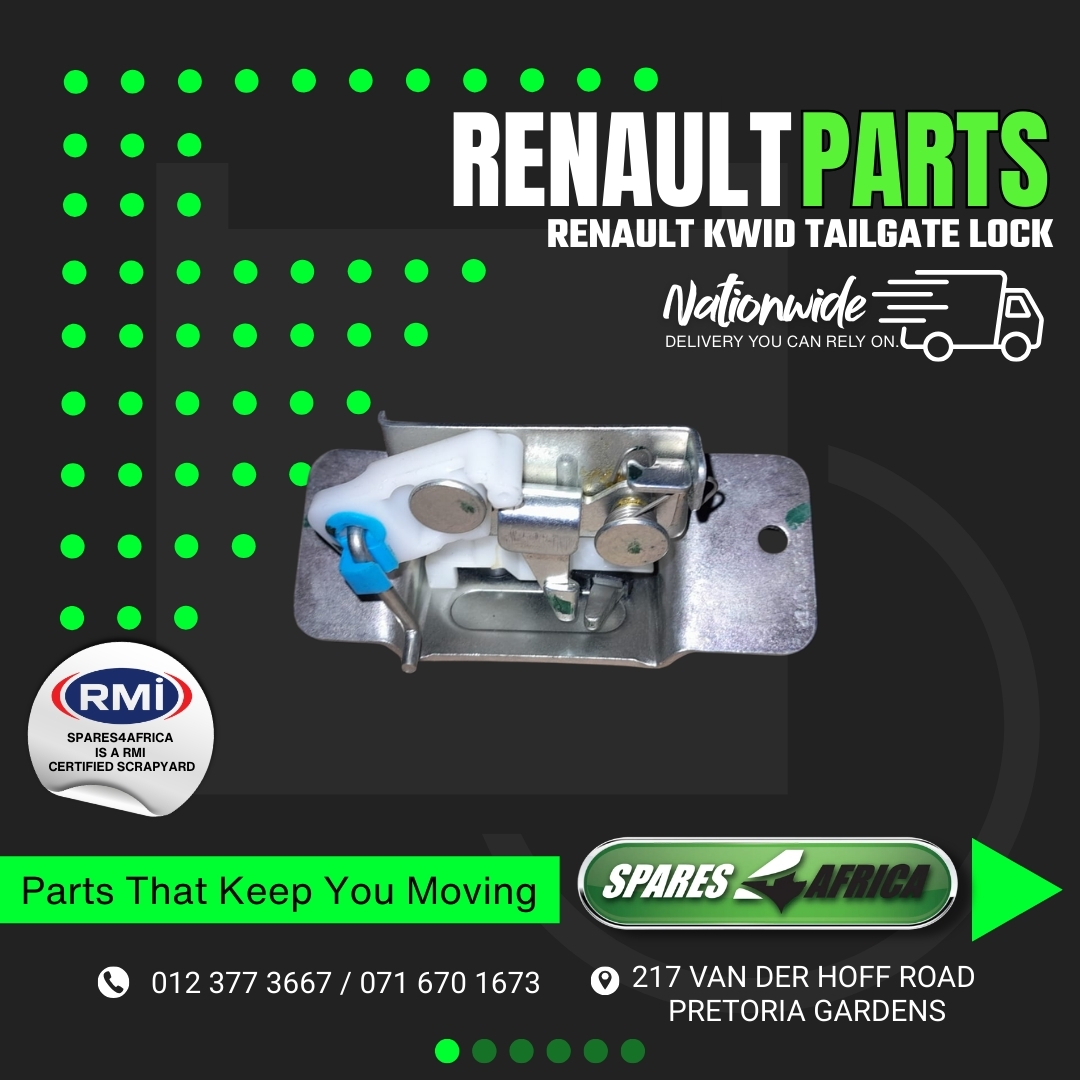 RENAULT KWID TAILGATE LOCK FOR SALE - Private Seller RENAULT KWID TAILGATE LOCK FOR SALE - Private Seller