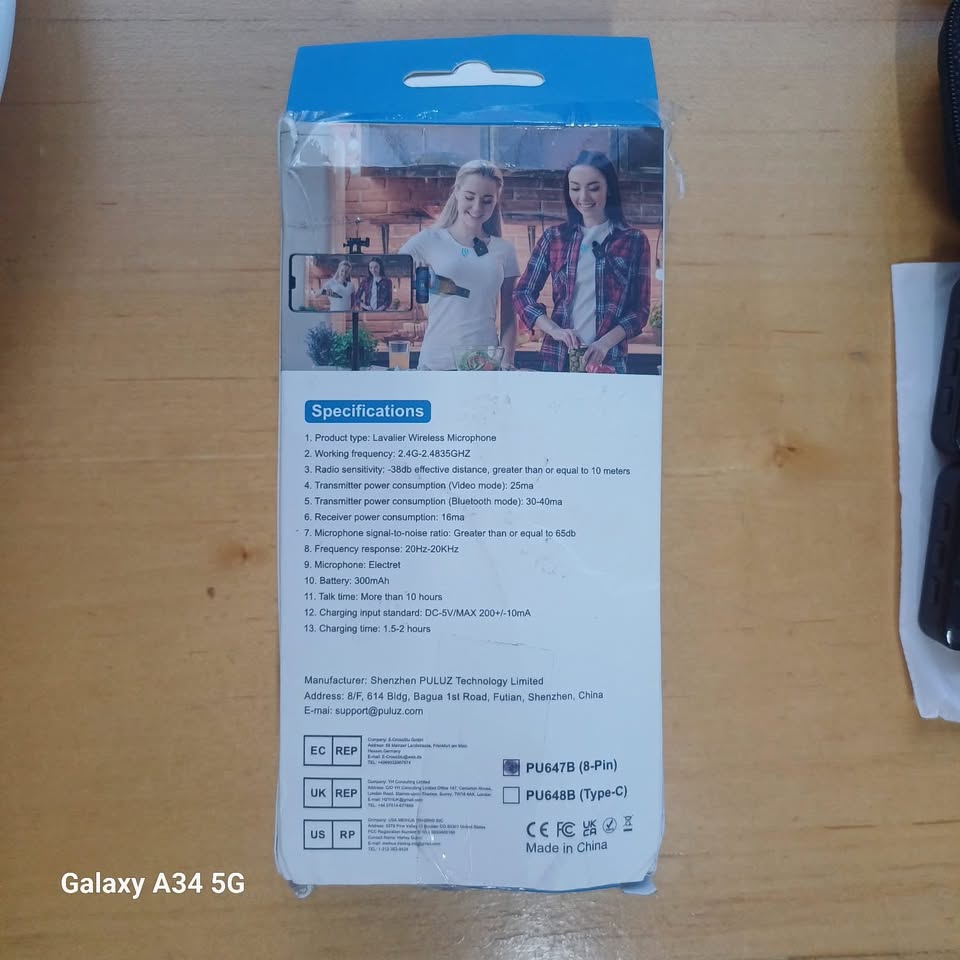 Puluz wireless Microphone