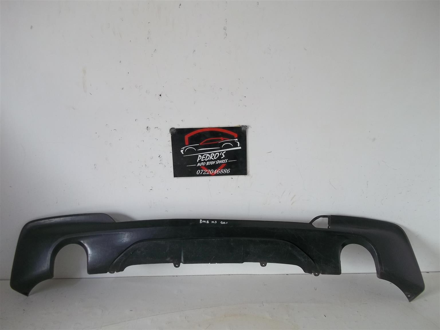 BMW X3 M package rear bumper diffuser - Private Seller BMW X3 M package rear bumper diffuser - Private Seller